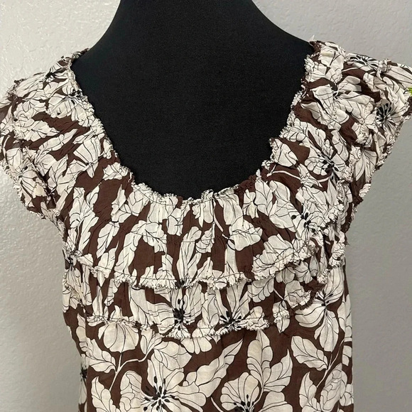 J.Crew Women’s Rosalie Top in Floral Cotton Voile SMALL - Picture 3 of 7